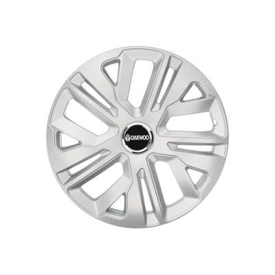 Set 4 Capace Roti 14 inchi (R14) Raven Gri, Compatibile Cu Daewoo foto