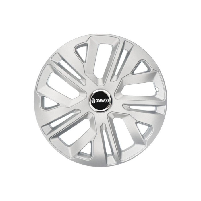 Set 4 Capace Roti 14 inchi (R14) Raven Gri, Compatibile Cu Daewoo