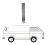 Stap mijloc, stalp B Volkswagen Transporter (T3), 07.1979-1992, montare dreapta, perete lateral; inaltime 51 cm, latime 8 cm, KLOKKERHOLM