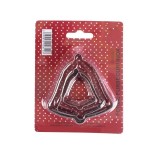 Set forma fursecuri, Inox, Clopotei, 3 buc