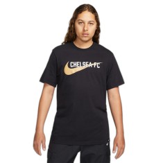FC Chelsea tricou de bărbați swoosh black - S