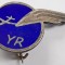 Prima insigna de planorism R.P.R , aviatie si spatiu