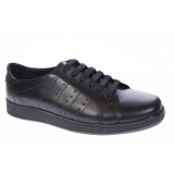 Pantofi barbati casual din piele naturala - Model Negru 2020N