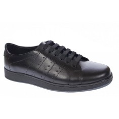 Pantofi barbati casual din piele naturala - Model Negru 2020N