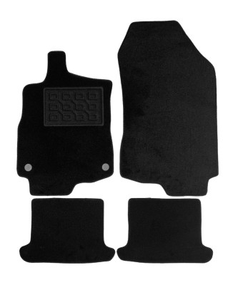 Set covorase auto mocheta Renault Megane 3 Cc 2010-&amp;amp;gt;, Negru, 4 buc. AutoDrive ProParts foto