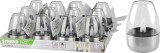 Lampa solara LED de gradina Strend Pro Garden, inox, 6x8,5 cm