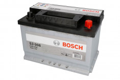 Baterie BOSCH 12V 70Ah 640A S3 (R+ Borna standard) 278x175x190 B13 - flansa montare 10.5 mm foto