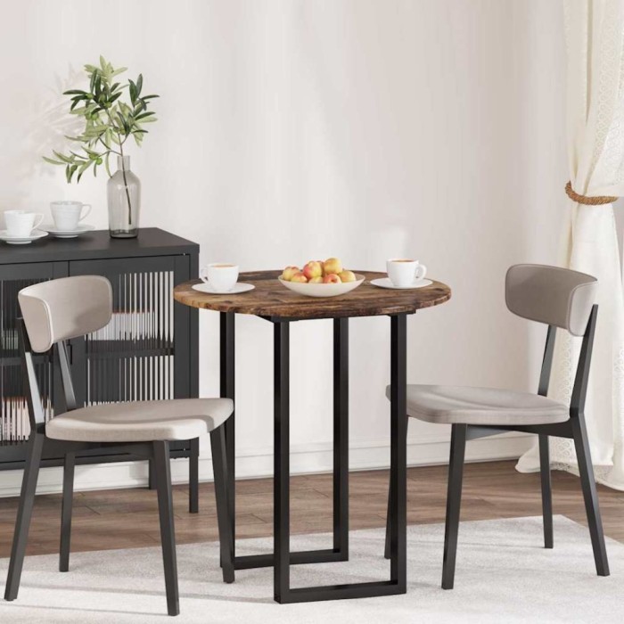 vidaXL Placă de masă Lemn vechi 70 x 70 x 1.5 cm Lemn compozit 880419