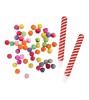 Jucarie interactiva Aruncator Godan cu 65 bile si 2 tuburi, multicolor