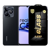 Folie de Protectie pentru Realme C53, TEO, Sticla Securizata ESD, Margini Negre, Rezistenta la Zgirieturi, Antistatica, 0.35 mm, Transparenta