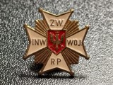 NI131 Insignă de invalid de război rănit &icirc;n timpul celui de-al Doilea Război Mondial, Polonia, Odznaka Związek Inwalid&oacute;w Wojennych