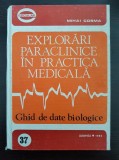 EXPLORARI PARACLINICE IN PRACTICA MEDICALA - Mihai Cosma