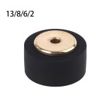 Role presoare casetofon noi miez din bronz exterior cauciuc 13x8x6x2mm