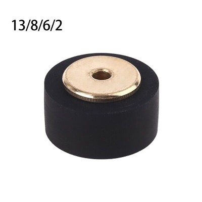 Role presoare casetofon noi miez din bronz exterior cauciuc 13x8x6x2mm foto