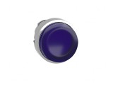 Comutator apăsare 22mm poziție stabilă 2 albastru