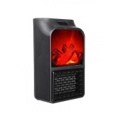 Mini radiator de priza , Quick &amp; Easy Heat , putere 500 W , ventilator integrat ,Premium Quality , negru