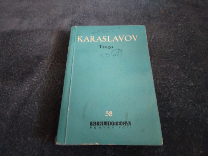 KARASLAVOV - TANGO