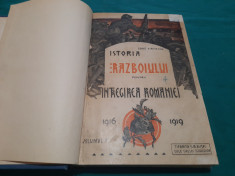 ISTORIA RAZBOIULUI PENTRU INTREGIREA NEAMULUI 1916-1919/CONST. KIRI?ESCU/VOL.II foto