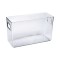Recipient pentru depozitarea alimentelor, 24x8x15, plastic transparent