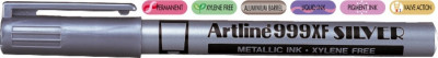 Marker Cu Vopsea Artline 999xf, Corp Metalic, Varf Rotund 0.8mm - Argintiu foto