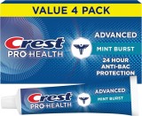 Set 4 Paste de Dinți Crest Pro-Health Mint Burst, Efect Antibacterian, 4 x 141 g