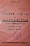 PENTRU ITALIA SI CE NE LEAGA DE ITALIA