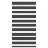 Gossi jaluzea tip zebra neagra latime tesatura 75,9 cm poliester