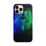 Husa compatibila cu Apple iPhone 13 Pro Max model Night stalker, Silicon, TPU, Viceversa, Transparent, Carcasa