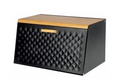 Cutie de paine Bohmann, exterior negru, BH 02-546 foto