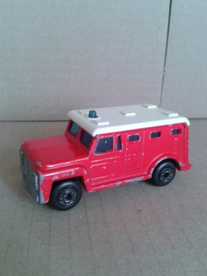 MATCHBOX SUPER FAST NO 69 1978 CAMION BLINDAT foto