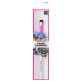 Pensula curbata de machiaj pentru fard de ochi C-Curve Ruby Kisses, 1 bucata, Kiss