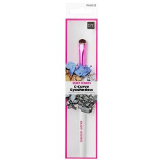 Pensula curbata de machiaj pentru fard de ochi C-Curve Ruby Kisses, 1 bucata, Kiss foto