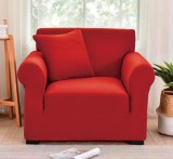 Husa Fotoliu Elastică 90-130cm, 70-90cm &Icirc;naltime, 80-95cm Lățime - Protecție Fotoliu, Husa Universală