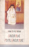 Teofil Paraian - Ganduri bune pentru ganduri bune