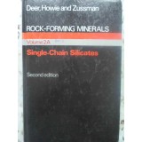 ROCK - FORMING MINERALS VOL.2A SINGLE-CHAIN SILICATES-DEER, HOWIE AND ZUSSMAN-231848