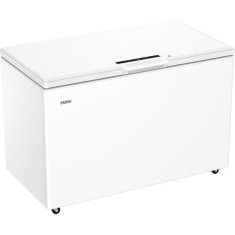 Lada frigorifica Haier HCE420E, Low Frost, 418 l, H 89 cm, Clasa E, alb