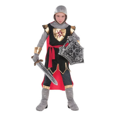 Costum cavaler medieval pentru baieti 4-6 ani 110 cm foto