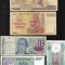 Set 5 bancnote de prin lume adunate (cele din imagini) #304