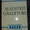 MAESTRII GANDITORI - ANDRE GLUCKSMANN,