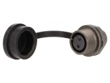 Conector circular WEIPU ST1212/S2 soclu mamă 2 pini IP67 13A 250V lipire