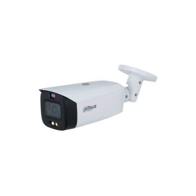 Camera de supraveghere Bullet IP, Tioc, Lumina Alba 40m, IR 50m, 5MP, Lentila 2.7-13.5mm motorizat, IP67, PoE, Dahua IPC-HFW3549T1-ZAS-PV-27135 Safety foto