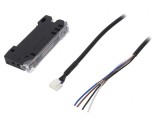 Amplificator fibră optică NPN 12-24VDC IP40