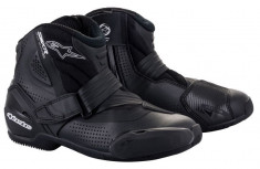 Cizme moto Alpinestars SMX-1 R V2, negru, marime 42 foto