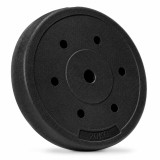 Disc greutate pentru haltera 20 kg, 29 mm, cu invelis PP, negru