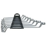 Set chei inelare Strend Pro HR32581, 8 piese, Cr-V, 6-22 mm, curbate 75&deg;