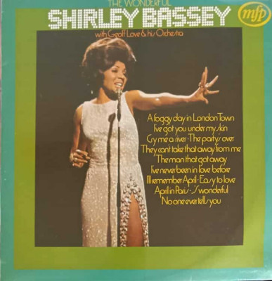 Disc vinil, LP. The Wonderful Shirley Bassey-Shirley Bassey foto
