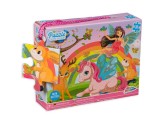 Puzzle pentru Copii cu Sclipici, Unicorn, 30 piese, 30x40cm, Grafix