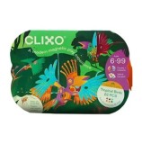 Cumpara ieftin Joc magnetic de construit Clixo - Pasari tropicale, 22 piese