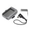 Adaptor alimentare cu acumulatori NP-F550 NP-F750 NP-F970 si cablu DC