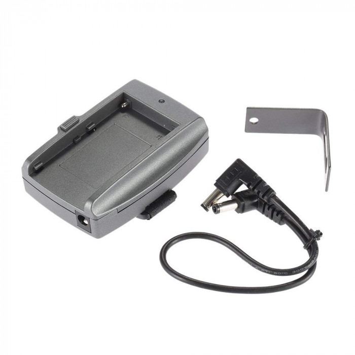 Adaptor alimentare cu acumulatori NP-F550 NP-F750 NP-F970 si cablu DC